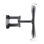 Tooq Soporte de Pared LP75100TN-B para TV de 60-100 Pulgadas Negro